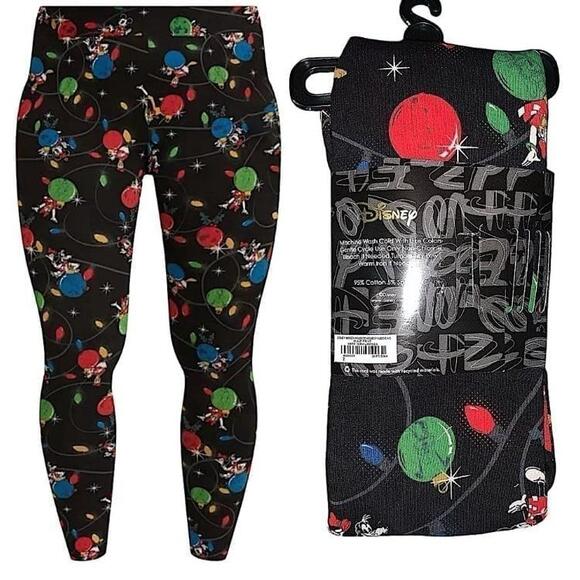 TORRID Disney Mickey & Friends Holiday Legging NWT Size 4X - Picture 1 of 9